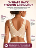 Posture Correcting Seamless Bra | Lifts in 3s & Instantly Smooths Back Fat