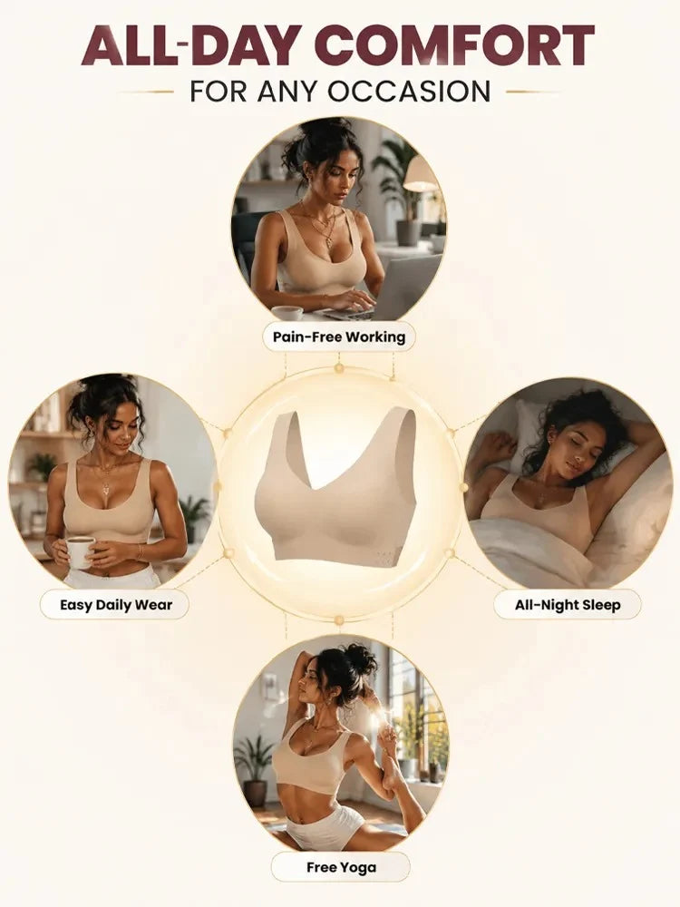 Posture Correcting Seamless Bra | Lifts in 3s & Instantly Smooths Back Fat