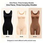 Tummy Control Butt Lifter Faja Bodysuit, Back Support Scrunch Back Open Design🧘