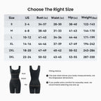 Tummy Control Butt Lifter Faja Bodysuit, Back Support Scrunch Back Open Design🧘