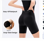 Tummy Control Butt Lifter Faja Bodysuit, Back Support Scrunch Back Open Design🧘
