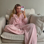 Cozy Fuzzy Knit Lounge Set