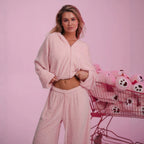 Cozy Fuzzy Knit Lounge Set