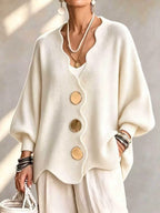 Everyday Button Front Cardigan Sweater