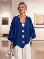 Everyday Button Front Cardigan Sweater