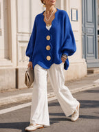 Everyday Button Front Cardigan Sweater