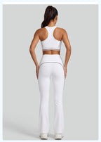 Contrast Piping Racerback Sports Set