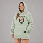 🐾 Cozy Pet Carrier Hoodie — Built-In Pouch for Cats & Small Dogs