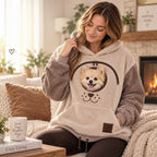 🐾 Cozy Pet Carrier Hoodie — Built-In Pouch for Cats & Small Dogs