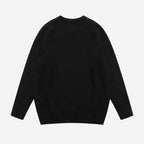 Oversized SLASHER Graphic Knit Sweater