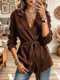 Women's Corduroy Blazer Jacket